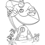 Dibujo para colorear Dibujo De Los Increibles Para Pintar Y Colorear