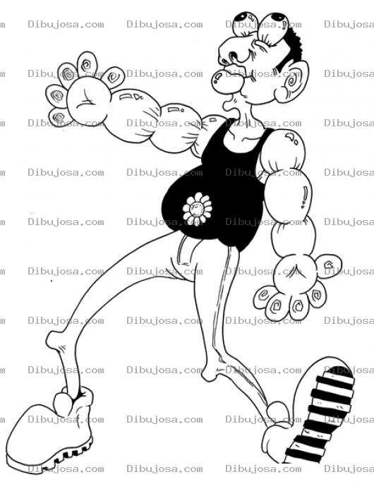 Dibujo para colorear Chiboludo Dibujo De Entrenador Personal Fisiculturista Musculoso Lleno De Chibolas En Los Brazos Para Pintar Y Colorear