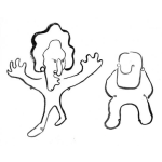 Dibujo para colorear Mujerrencillosa Dibujo De Mujer Rencillosa Y Problematica Alegandole A Su Esposo Para Pintar Y Colorear Lujo De Mujer