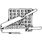 Dibujo para colorear Waflera Dibujo De Panquequera Para Pintar Y Colorear Maquina Para Hacer Panqueques Pankekes