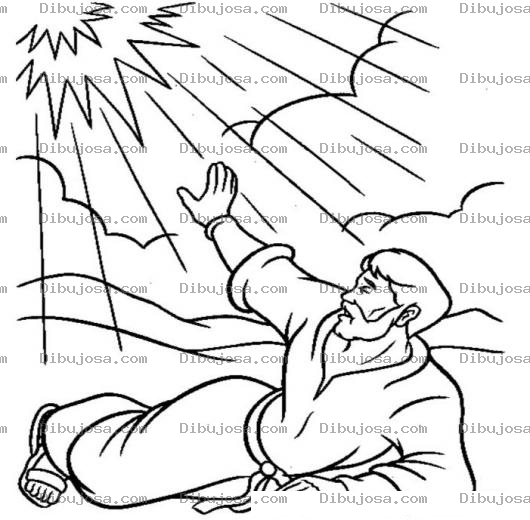 Dibujo para colorear Pablo Porque Me Persigues Dibujo De Saulo De Tarzo Para Pintar Y Colorear A Saul De Tarso
