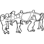 Dibujo para colorear Vamos A La Vuelta Del Toro Toro Gil Para Pintar Y Colorear