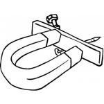 Dibujo para colorear Dibujo De Un Iman Para Pintar Y Colorear