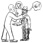 Dibujo para colorear Dinero No Tengo Pero Amor Si Te Puedo Dar Dibujo De Palabras De Amor Al Necesitado Y Hambriento Para Pintar Y Colorear