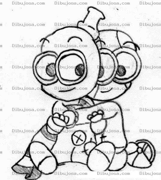 Dibujo para colorear Hermanitos Gemelos Abrazados Para Pintar Y Colorear