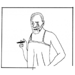 Dibujo para colorear Hombre Con Camizon De Mujer Para Pintar Y Colorear Hombre Con Babydoll