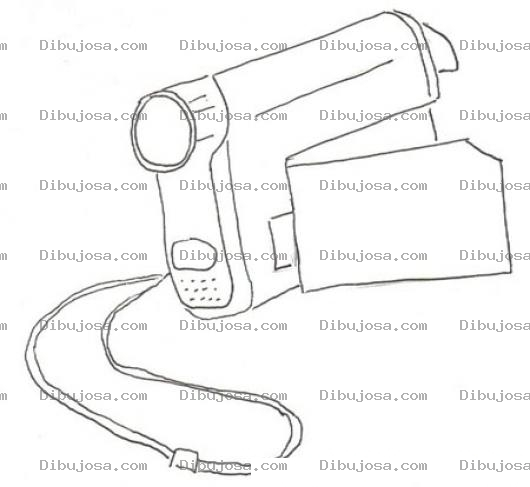Dibujo para colorear Videocamara Sony Portatil Para Pintar Y Colorear