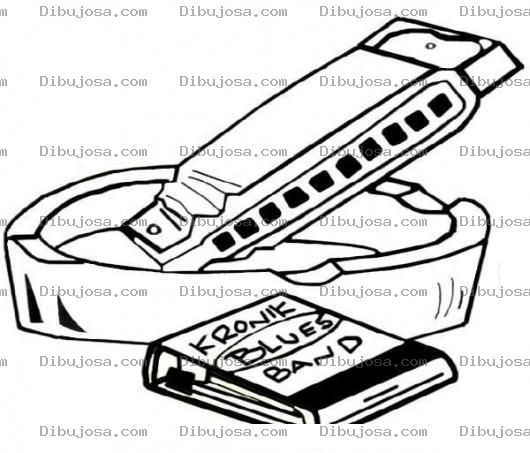 Dibujo para colorear Dibujo De Carterita De Fosoforos Y Una Violineta Para Pintar Y Colorear