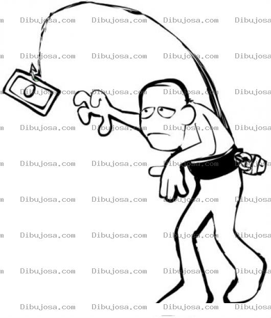 Dibujo para colorear La Dura Realidad Del Empleo Pues Lo Que Se Gana Se Gasta En El Camino Y Al Final El Dinero Nunca Se Alcanza Dibujo Para Pintar Y Colorear Trabajador En Busca Del Dinero