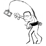 Dibujo para colorear La Dura Realidad Del Empleo Pues Lo Que Se Gana Se Gasta En El Camino Y Al Final El Dinero Nunca Se Alcanza Dibujo Para Pintar Y Colorear Trabajador En Busca Del Dinero
