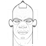 Dibujo para colorear Mariobalotelli Dibujo De Mario Balotelli Para Pintar Y Colorear
