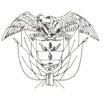 Dibujo para colorear Escudo De Panama Para Colorear
