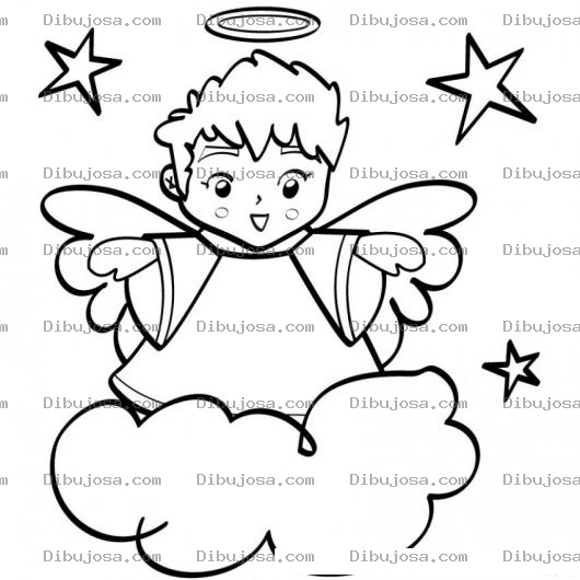 Dibujo para colorear Dibujo de Angelito