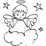 Dibujo para colorear Dibujo de Angelito