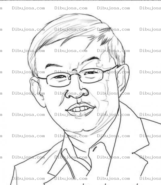 Dibujo para colorear Dibujo De Jefe Chinito Para Pintar Y Colorear