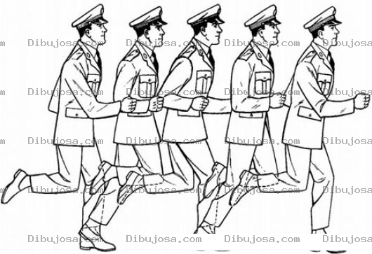 Dibujo para colorear Academia De Policas De Elite Para Pintar Y Colorear