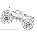 Dibujo para colorear Trocas Para Colorear Dibujo De Una Troca Pickup Monster Truck Para Pintar Y Colorear