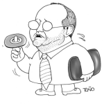 Dibujo para colorear Vendedor De Dvds Para Pintar Y Colorear