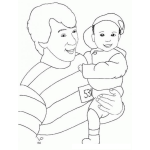 Dibujo para colorear Dibujo de Jackie Chan para colorear