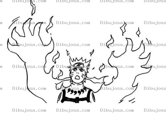 Dibujo para colorear Colorear Manos De Fuego