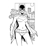 Dibujo para colorear Batichica Para Colorear