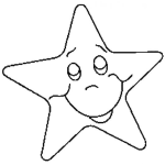 Dibujo para colorear Estrellitadondeestas Dibujo De Estrellita Feliz Y Contenta Para Pintar Y Colorear