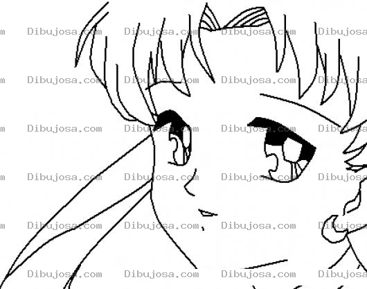 Dibujo para colorear Colorear Mirada Tierna