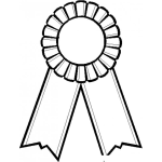 Dibujo para colorear Colorear Medalla De Oro