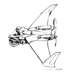 Dibujo para colorear Dibujo De Moto Avioneta Para Colorear