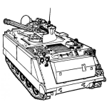 Dibujo para colorear Colorear Tanque De Guerra