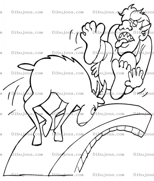 Dibujo para colorear Colorear Golpe De Cabra