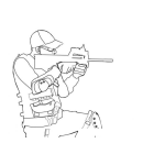 Dibujo para colorear Colorear Gotcha