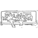 Dibujo para colorear Colorear Manos En Teclado De Computadora Para Pintar Adicto A La Computadora