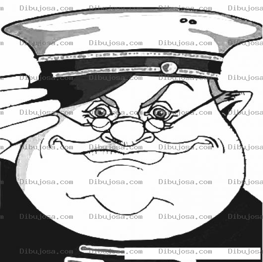 Dibujo para colorear Colorear Benny Hill
