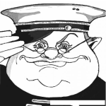Dibujo para colorear Colorear Benny Hill