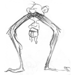 Dibujo para colorear Bebe Bigotudo Para Pintar Y Colorear