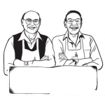 Dibujo para colorear Dos Panaderos Para Colorear