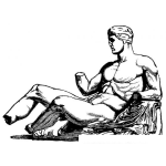 Dibujo para colorear Estatua Sin Manos Ni Pies Para Colorear