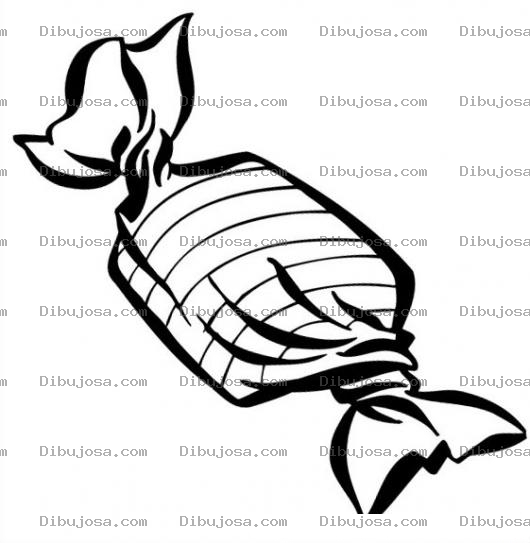 Dibujo para colorear Colorear Dulce