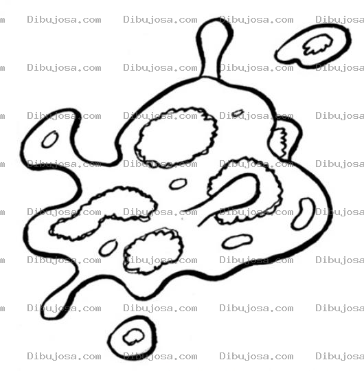 Dibujo para colorear Colorear Bacteria
