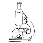 Dibujo para colorear Colorear Microscopio Dibujo De Un Micorescopio Para Pintar