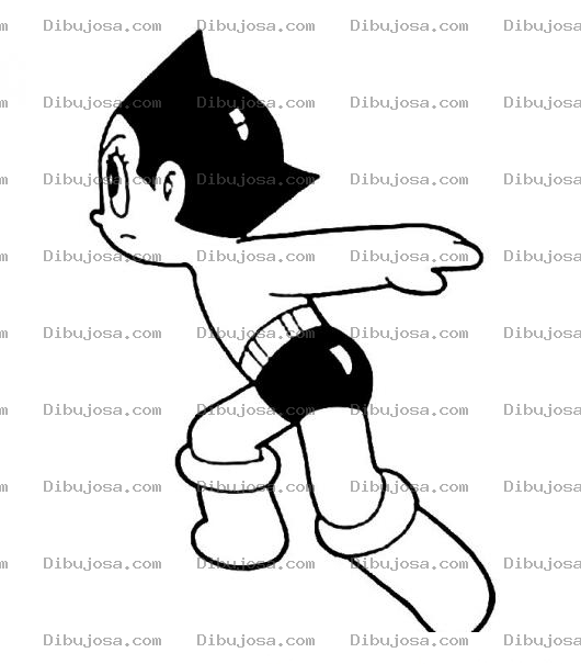 Dibujo para colorear Colorear A Astroboy