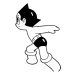 Dibujo para colorear Colorear A Astroboy