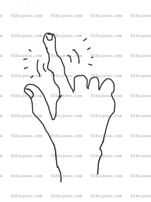 Dibujo para colorear Dolor En El Dedo Indice De La Mano Dibujo De Articulacion Con Artritis Por Acido Urico Exceso De Comida Y Tareas Repetitivas Con El Dedo Para Pintar Y Colorear