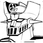 Dibujo para colorear Cara De Mazinger Z Para Pintar Y Colorear A Mazinyer