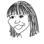 Dibujo para colorear Dibujo De Una Sonrisa Fingida Para Pintar Y Colorear