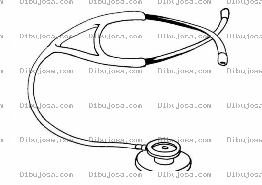 Dibujo para colorear Colorear Estetoscopio