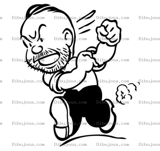 Dibujo para colorear Bullying Dibujo De Bullyero Para Pintar Y Colorear Peleador Brincon Abusivo Problemantico Y Golillero