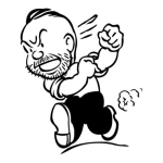 Dibujo para colorear Bullying Dibujo De Bullyero Para Pintar Y Colorear Peleador Brincon Abusivo Problemantico Y Golillero