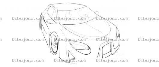 Dibujo para colorear Colorear Carro Prototipo